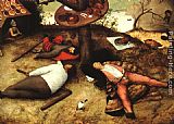 The Land of Cockayne by Pieter the Elder Bruegel